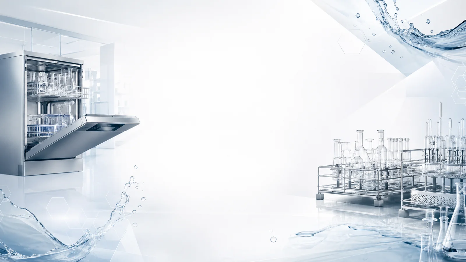 Miele Professional, Lavado de cristalería de laboratorio