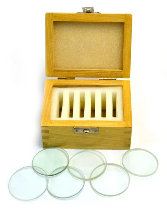 Juego de Lentes Acrílicas de 38 Mm – Set de 6 Piezas