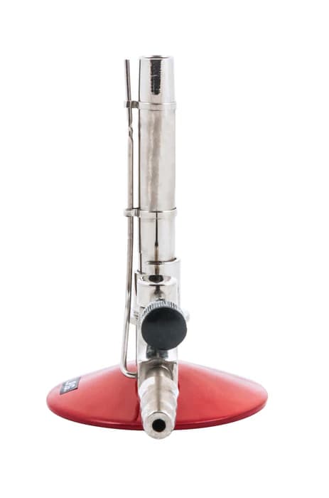 Mechero Bunsen con Llama Piloto para Gas Propano, Tubo Niquelado 100 Mm - imagen 4