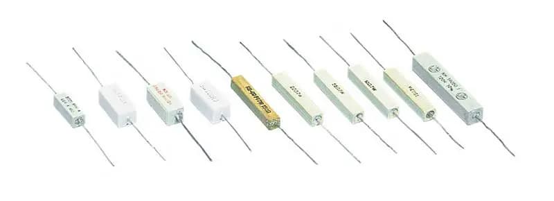 Juego de 10 resistencias para prácticas de electricidad - imagen 1