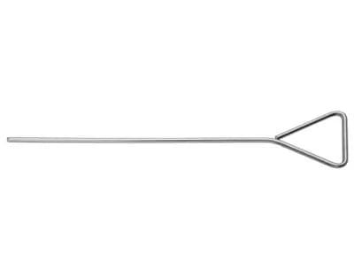 Espátula Drigalski inox 40 mm, 165 mm largo - imagen 1