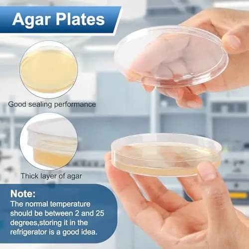 Kit de placas Petri con agar nutritivo 16 piezas - imagen 6