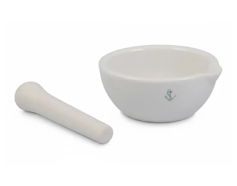 Mortero de Porcelana Esmaltada con Mano 150 mL