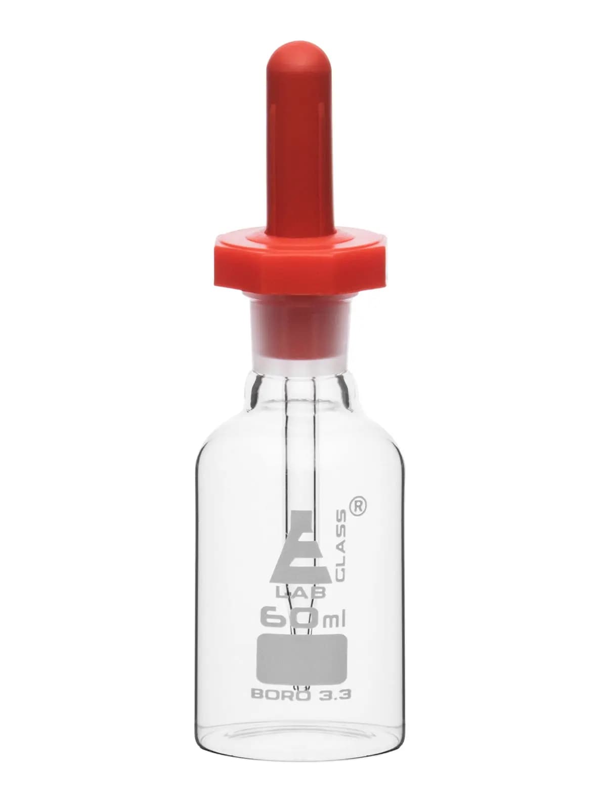 Gotero 60 mL Vidrio Transparente