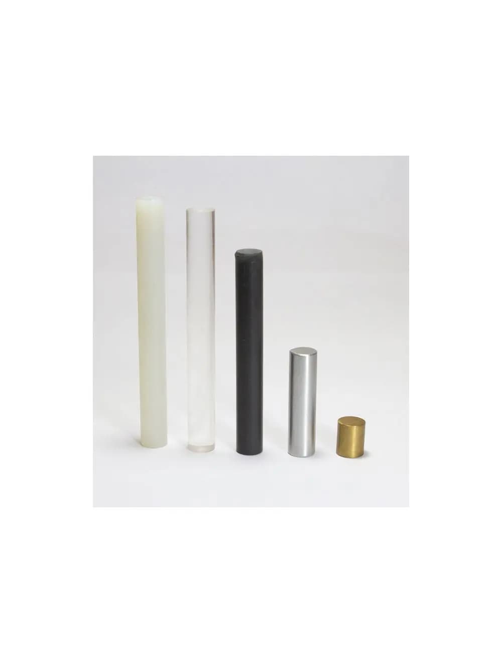 Cilindros de Igual Masa de Materiales Diversos Set de 5