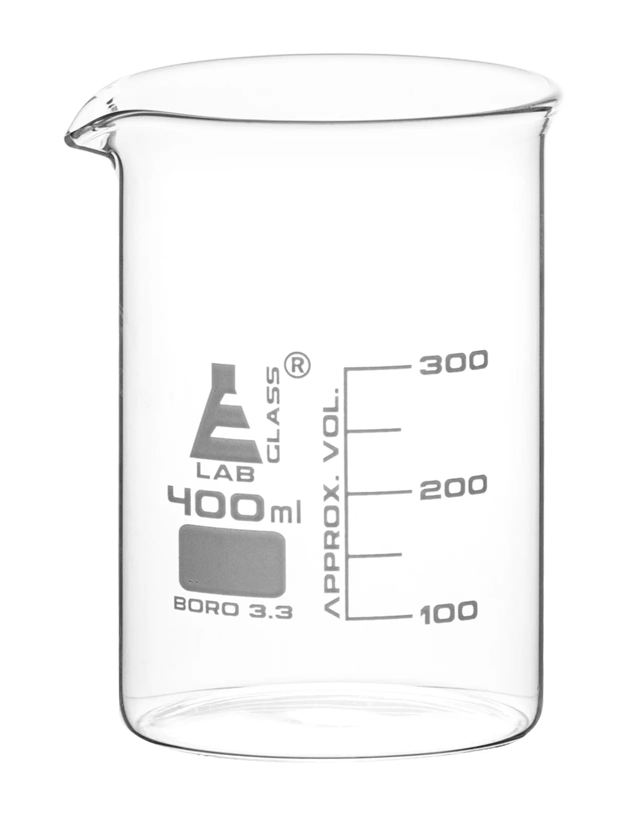 Vaso de Precipitados 400 ml Borosilicato 3.3 - imagen 1