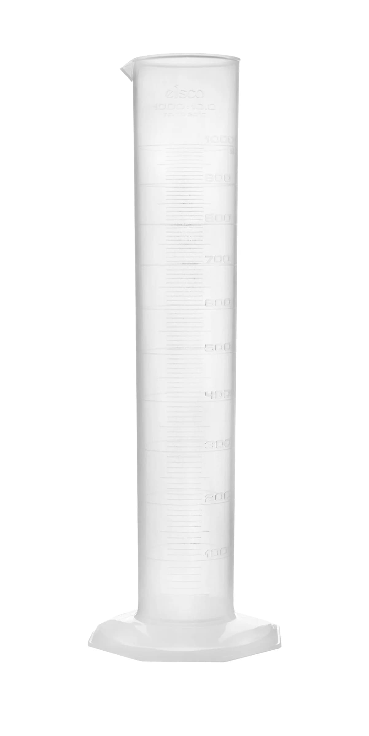 Probeta Graduada 1000 ml Polipropileno Clase B - imagen 1