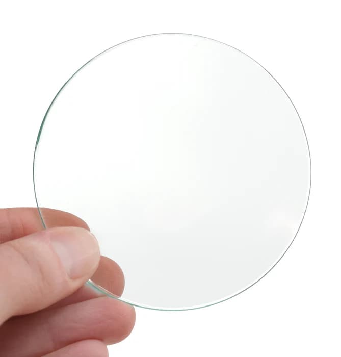 Vidrio de Reloj 7,5 Cm con Bordes Esmerilados y Pulidos - imagen 2