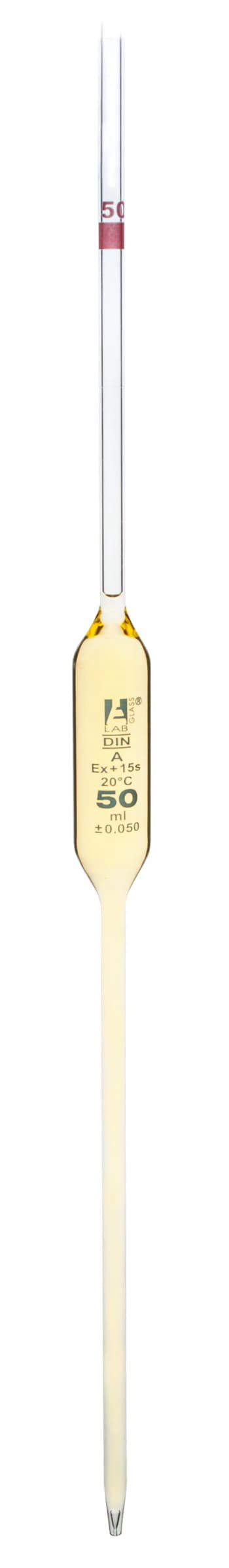 Pipeta Volumétrica 50 ml Clase A Vidrio