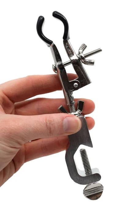 Abrazadera para Tubo de ensayo O Bureta con Mordazas de Pvc - imagen 4