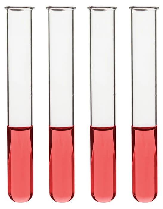 Tubo de ensayo 15 ml Vidrio Borosilicato 3.3 | Unidad / Pack X48 / X100 - imagen 1