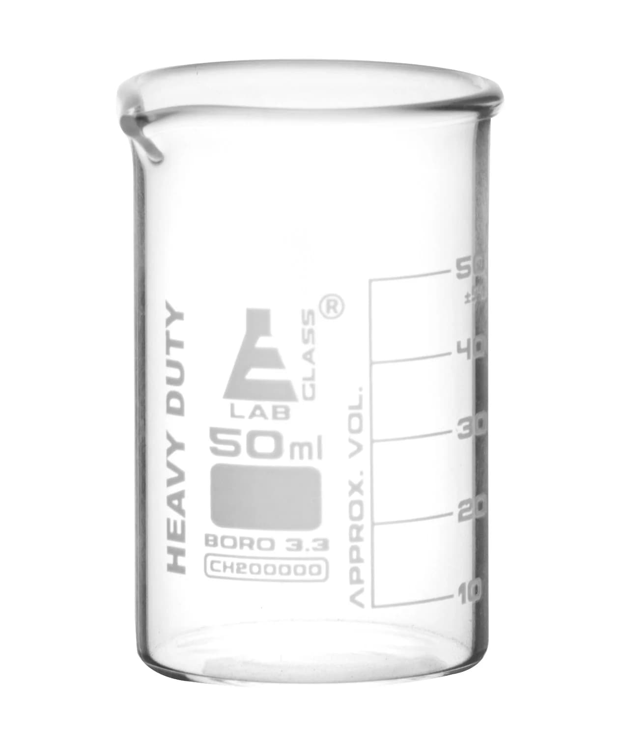 Vaso de Precipitados 50 ml Alta Resistencia - imagen 1