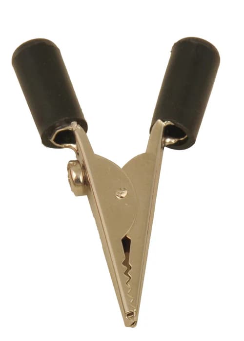 Pinza Cocodrilo Negra 50 Mm