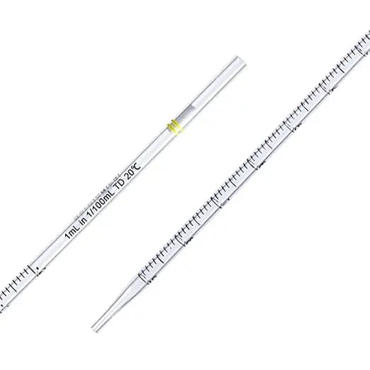 Pipetas serológicas 1 ml, plástico estéril, envase individual - imagen 1