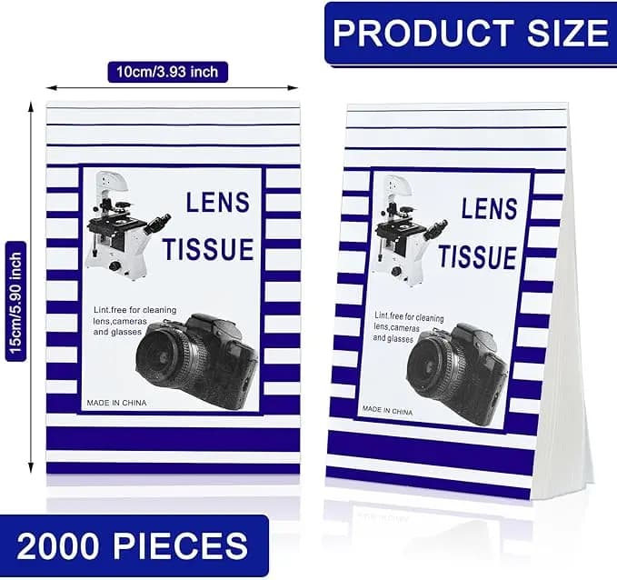 Papel de limpieza para lentes de cámara, paquete - imagen 2
