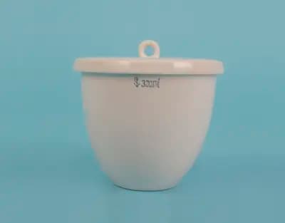 Crisol de porcelana con tapa, 300 mL - imagen 2