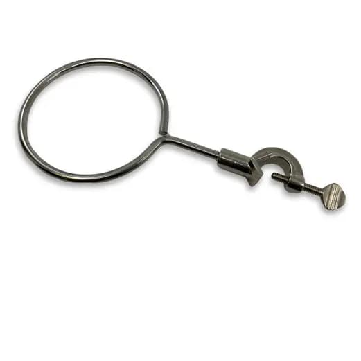 Anillo cerrado con abrazadera 10 cm para soporte universal - imagen 1