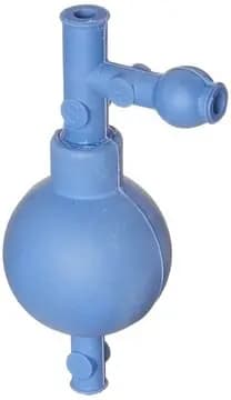 Llenador de pipetas 35 ml de caucho natural azul - imagen 1