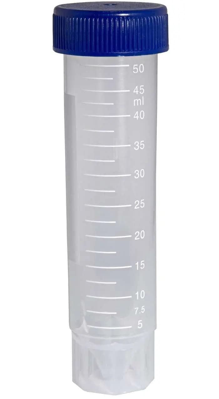 Tubos cónicos de centrífuga 50 ml estériles en rack - imagen 2