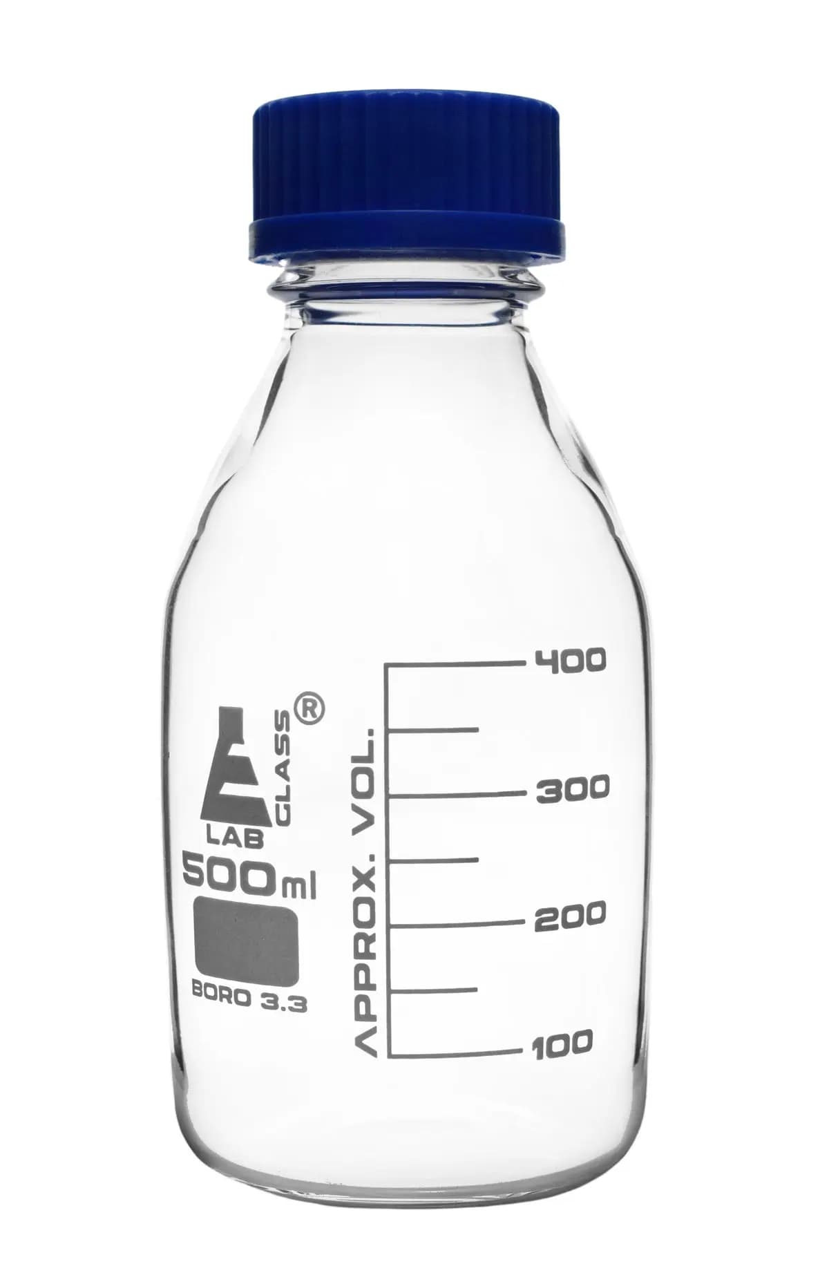 Frasco de Vidrio 500 mL con Tapon