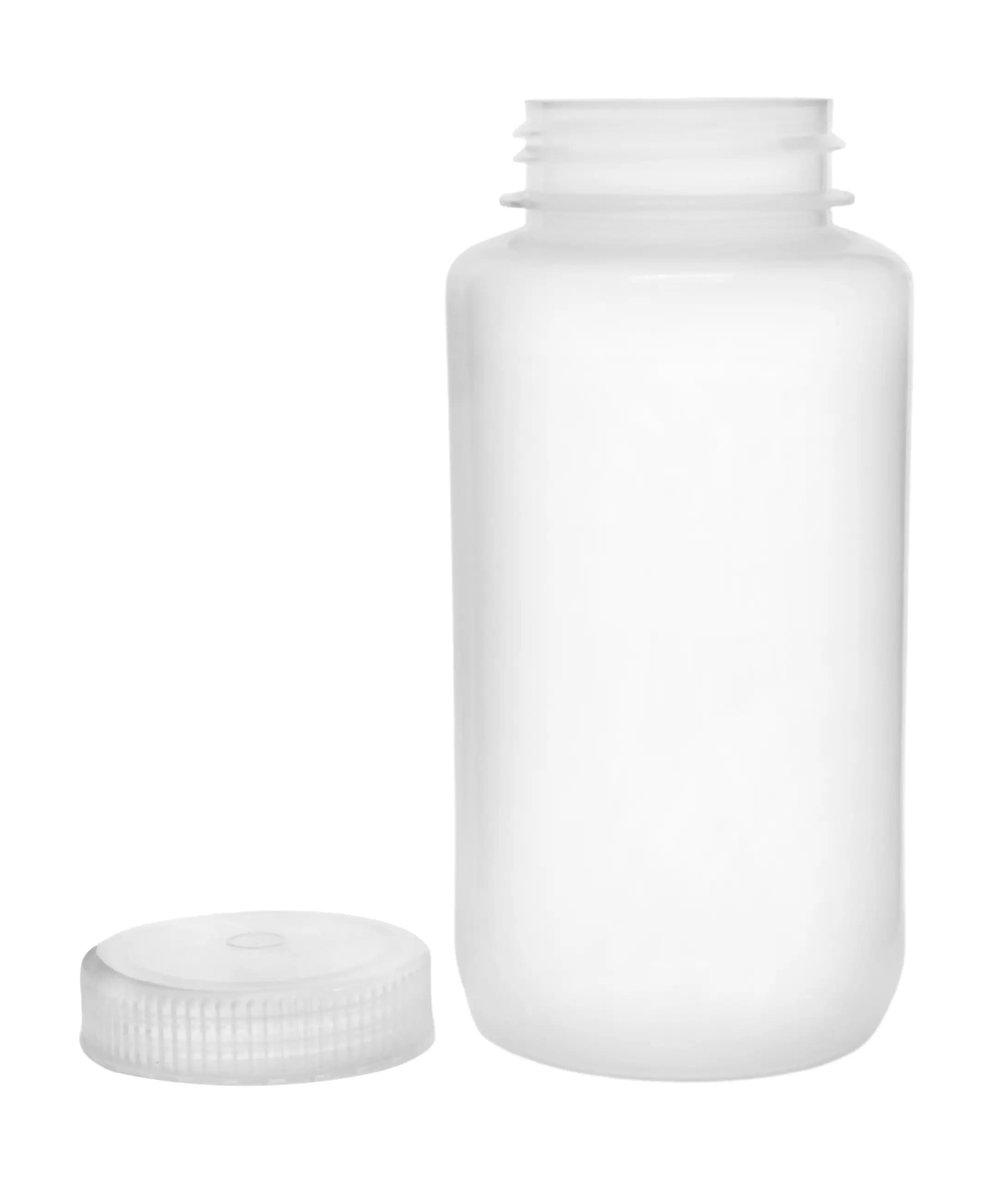 Frasco para Reactivo 1000 mL - Boca Ancha Tapón de Rosca - Polipropileno - imagen 3
