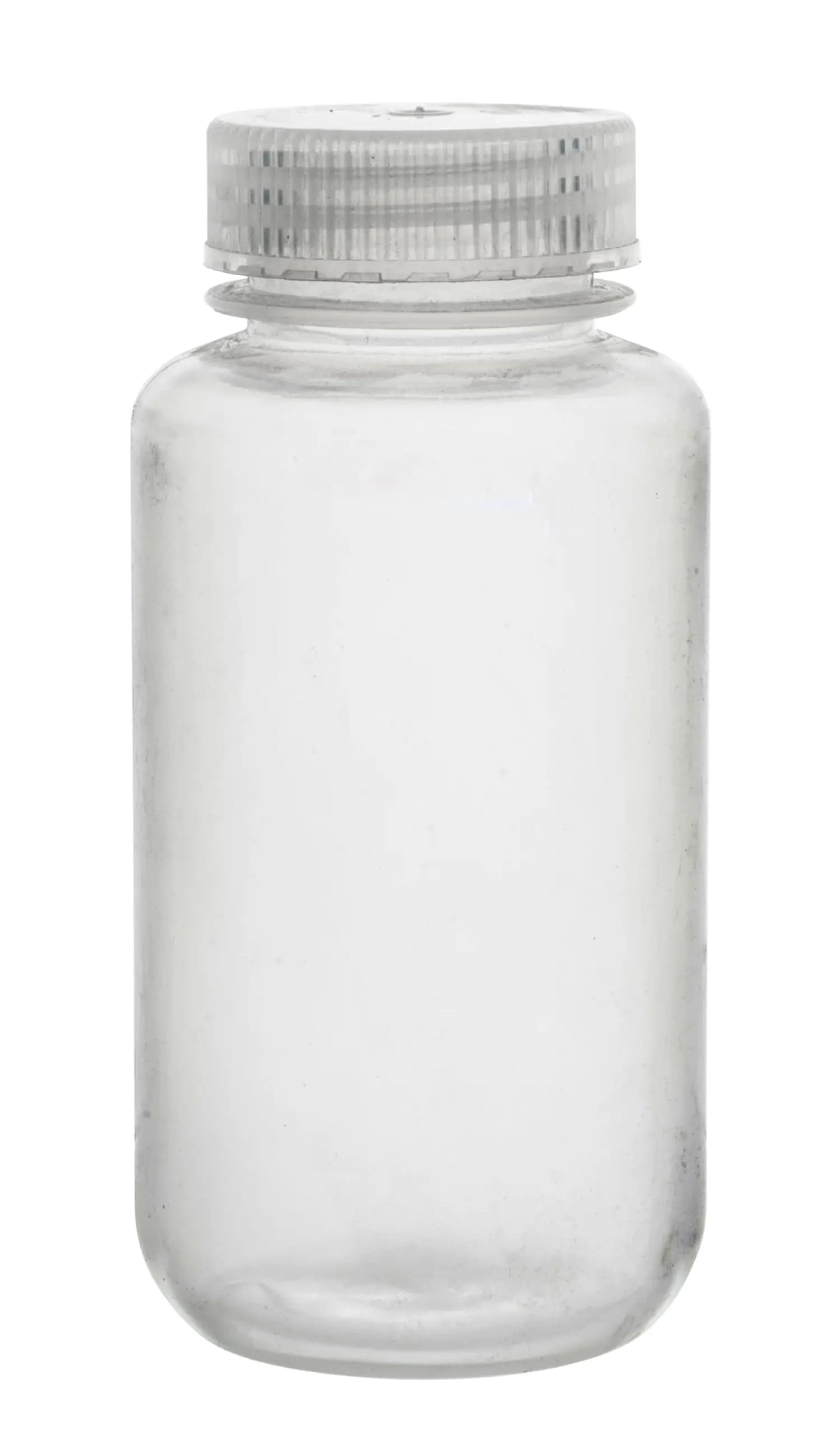 Botella de Reactivo 250 mL - Tapón de Rosca y Cuello Ancho - Polipropileno - imagen 2