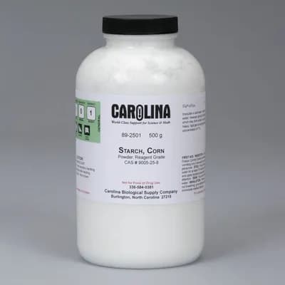 Almidón de maíz, polvo, grado reactivo, 500 g - imagen 1