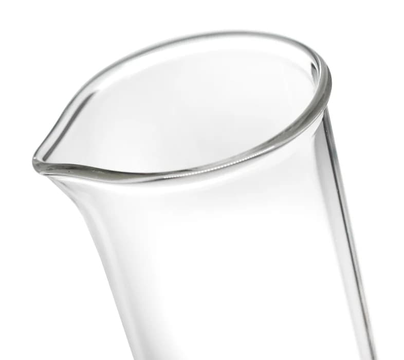 Probeta graduada de 100 ml vidrio borosilicato ASTM Clase A con collar protector - imagen 6