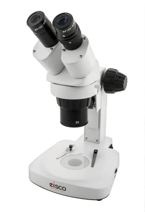 Microscopio estereoscópico de potencia con triple aumento y iluminación LED - imagen 1