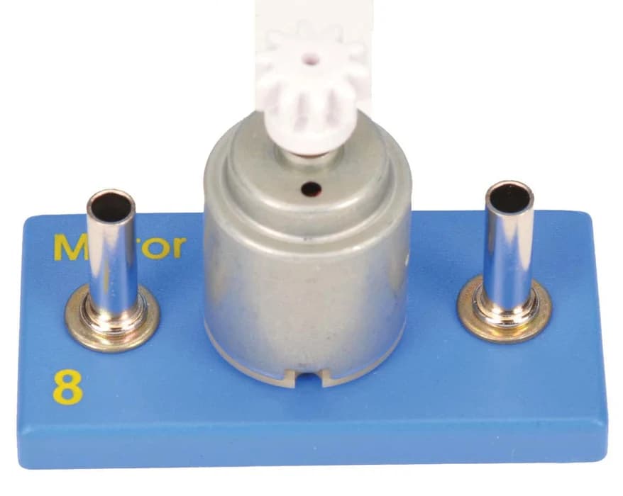 Kit de electricidad básica elemental con componentes montados en base - imagen 1
