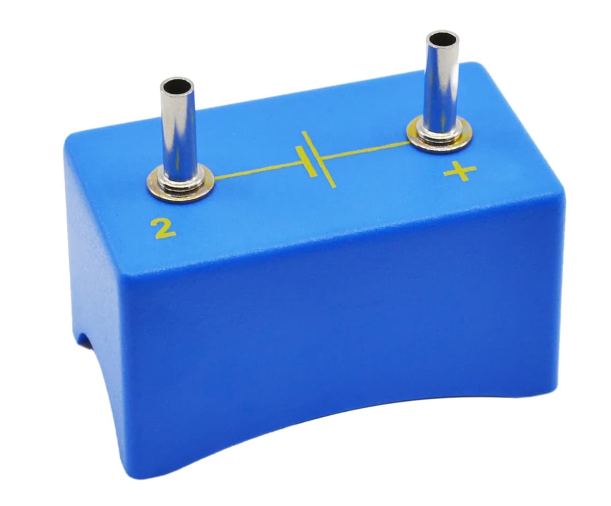 Kit de electricidad básica elemental con componentes montados en base - imagen 3