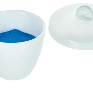 Crisol de porcelana forma alta 50 ml para laboratorio