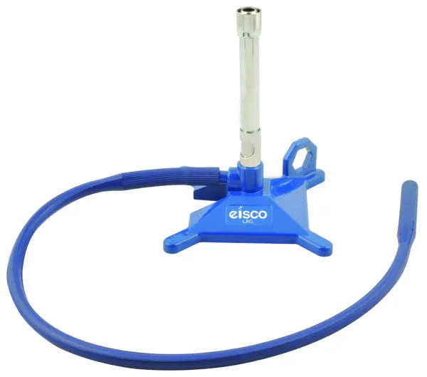 Tubo de neopreno de 90 cm para conexión de mecheros de laboratorio a fuentes de gas.