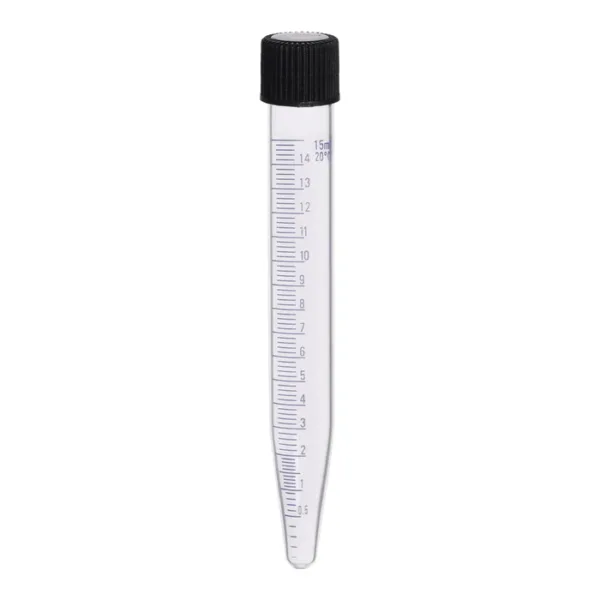 Tubo de centrífuga con tapa de rosca de 15 ml