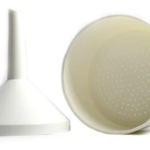 Embudo Büchner 9 cm polipropileno de 2 piezas esterilizable en autoclave.