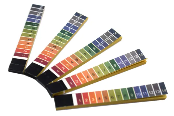 Tiras reactivas de pH 1–14, paquete de 100, Eisco Labs