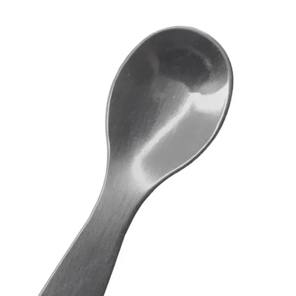 Cuchara con Espátula de Acero Inoxidable, 5,9 Pulgadas, Pulida - Imagen 5