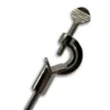 Anillo de soporte de 10 cm con cabezal integrado de acero enchapado - Imagen 2