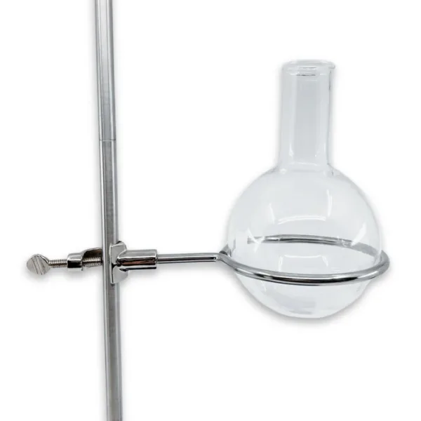 Anillo de soporte de 10 cm con cabezal integrado de acero enchapado - Imagen 3