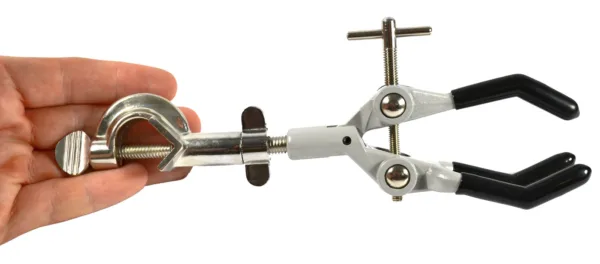 Abrazadera de extensión de 3 dedos con puntas de PVC y cabezal giratorio - Imagen 2