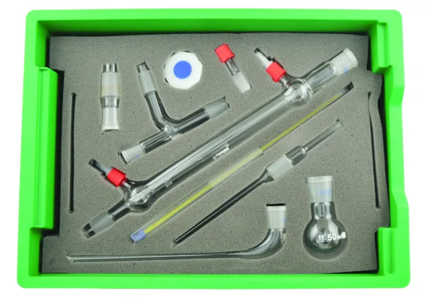 Set de Química Orgánica 34 BU con bandeja y tapa de Eisco Labs