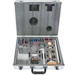 Kit magnético de física con 18 piezas y guía de 7 experimentos