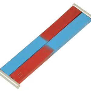 Imanes de barra de acero cromado 150x12x5 mm con retenedores