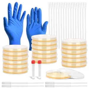 Placas Petri con agar nutritivo BKSIGA de 16 piezas con hisopos
