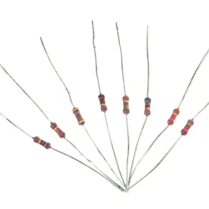 Resistencias de carbono 68 ohmios para experimentos eléctricos