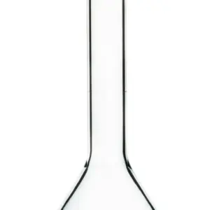 Matraz volumétrico de 100ml Clase B vidrio borosilicato con tapón polietileno